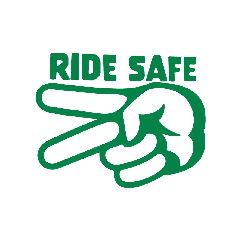 Ride Safe Motorcycle Decal