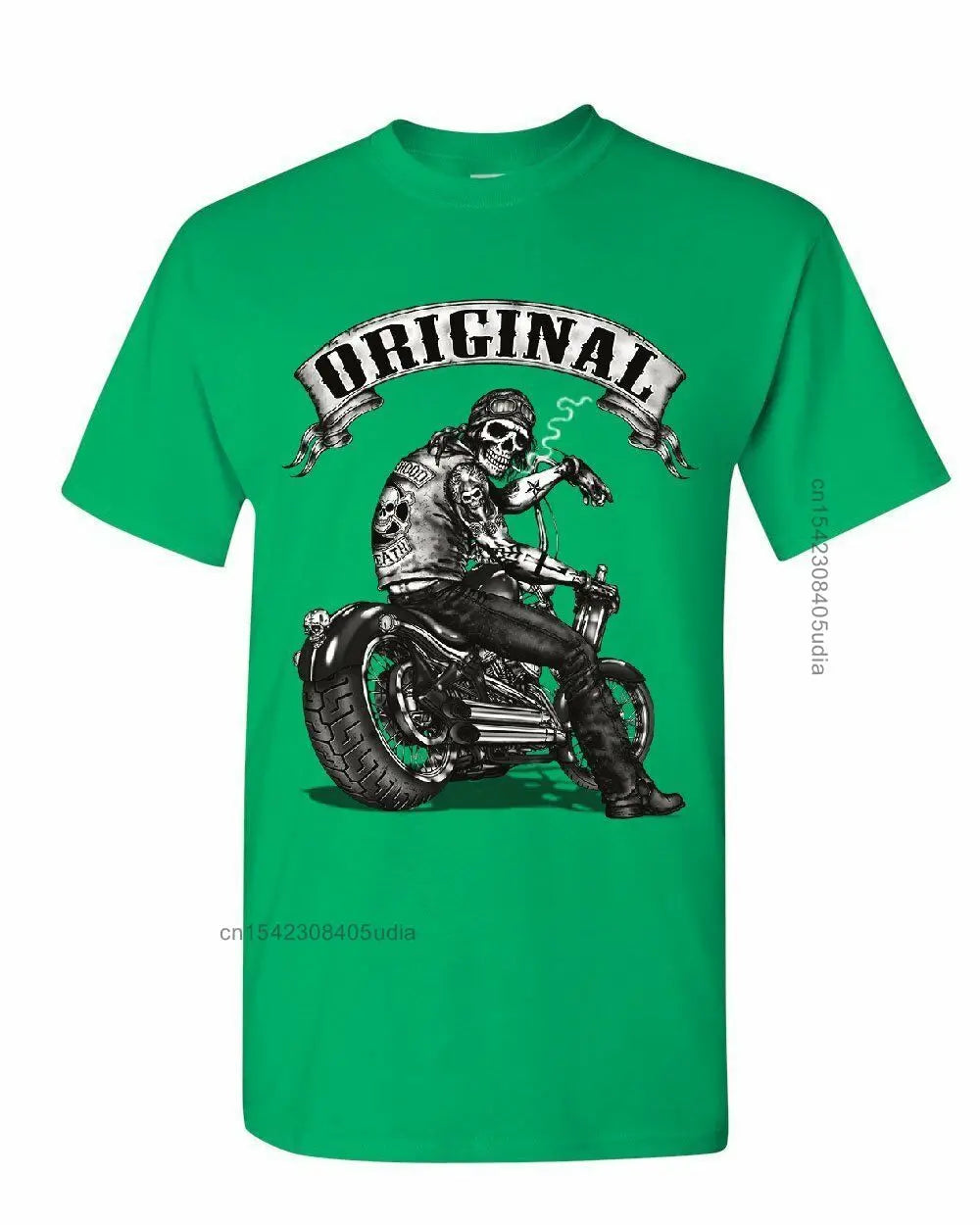 Original Biker Skull T-Shirt