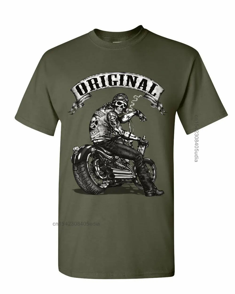 Original Biker Skull T-Shirt