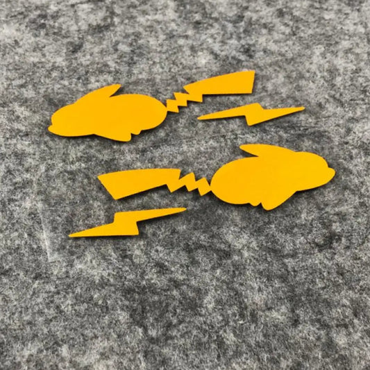 ملصق 2pcs للخوذات