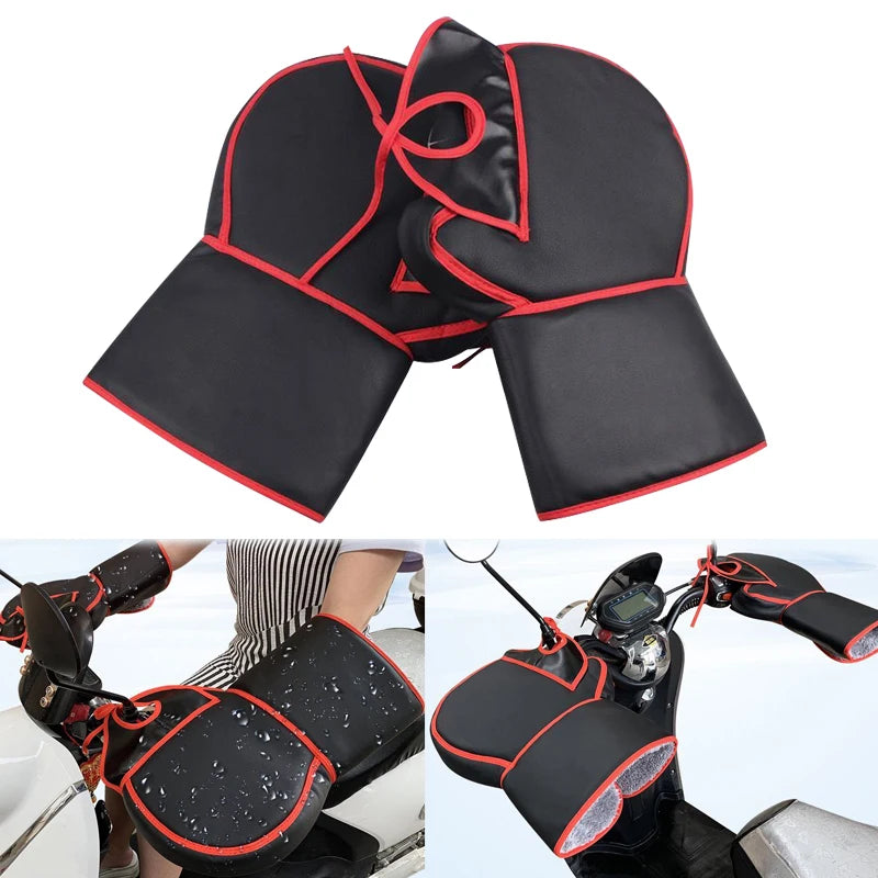 Fundas protectoras para manillar cálidas