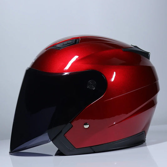 Casque de moto Double visière