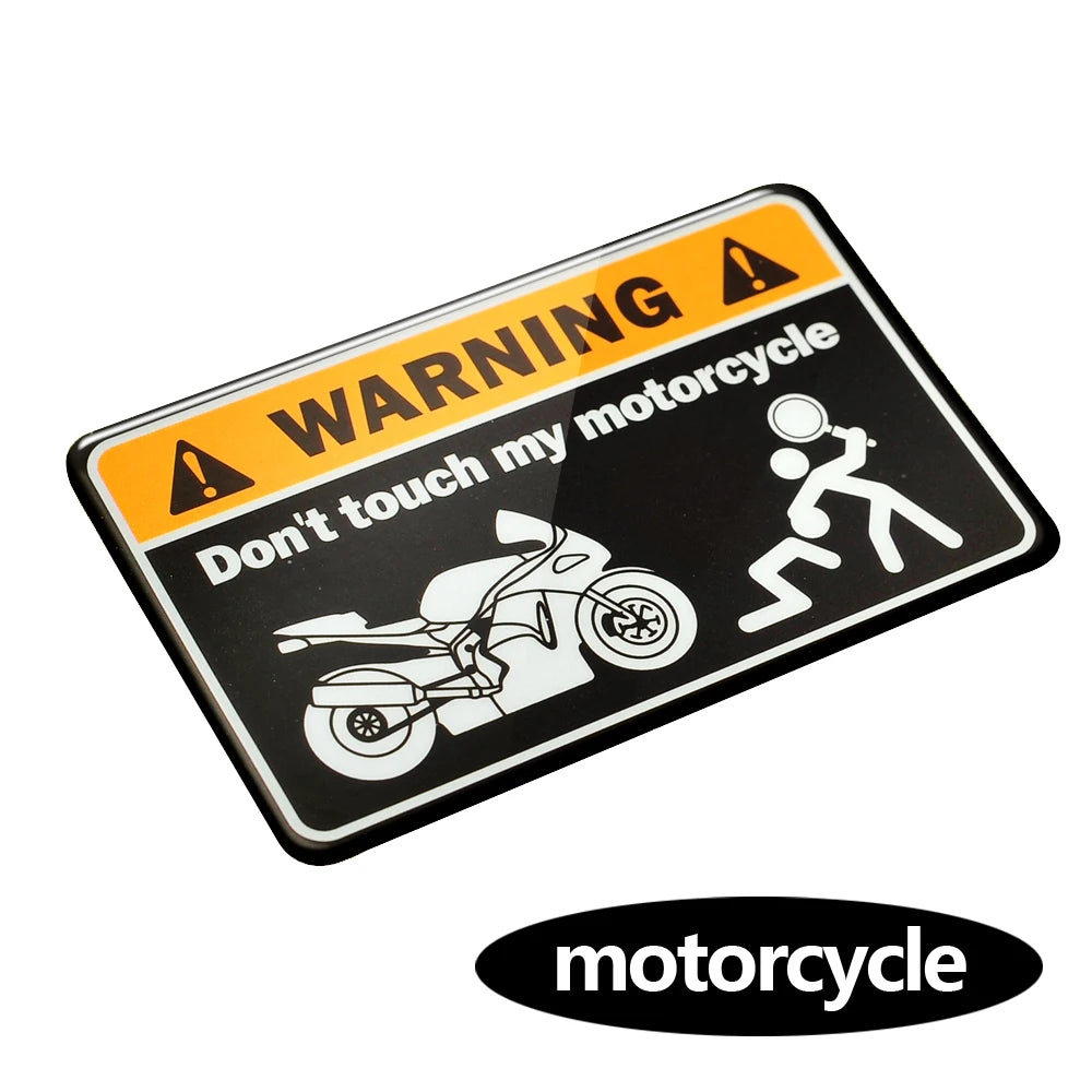 "Don't Touch My Ninja" Sticker Decal