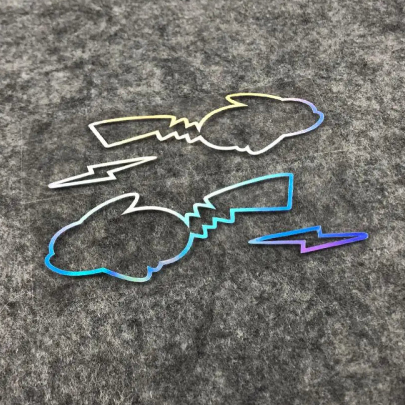 2Pcs Sticker for Helmets