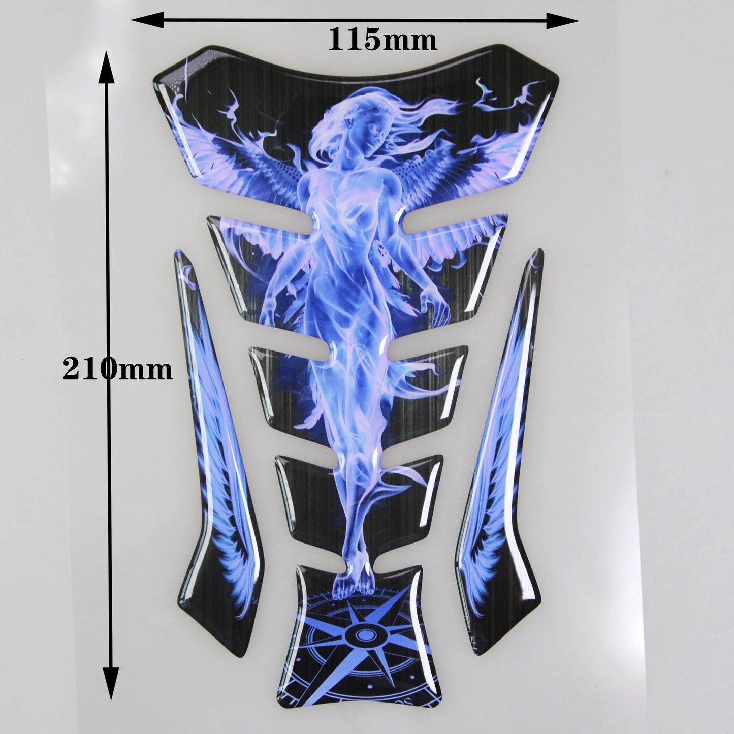 Motorcycle Universal Tankpad 3D