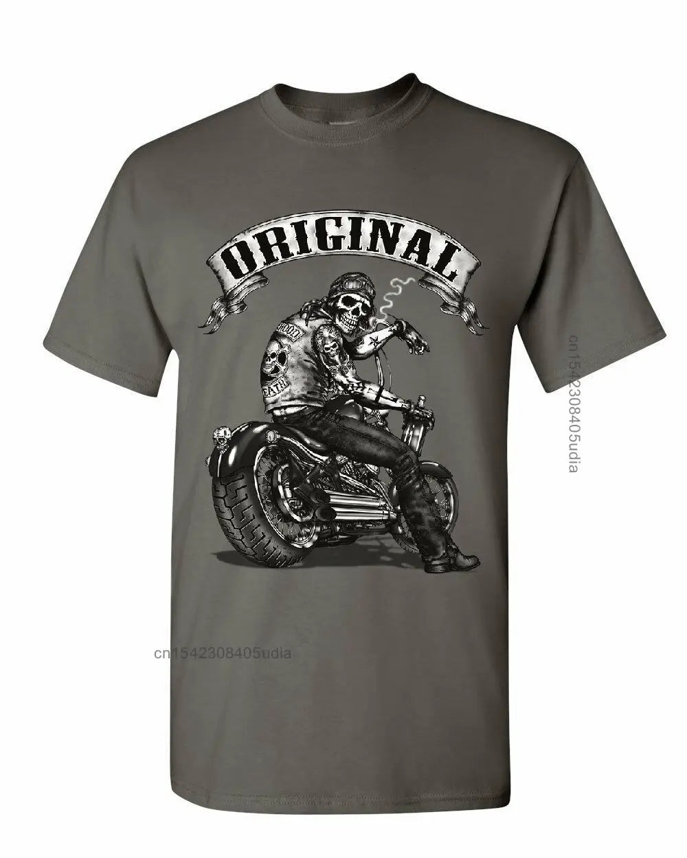 Original Biker Skull T-Shirt