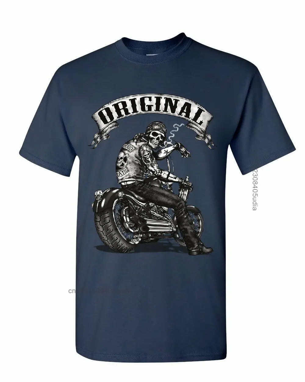 Original Biker Skull T-Shirt