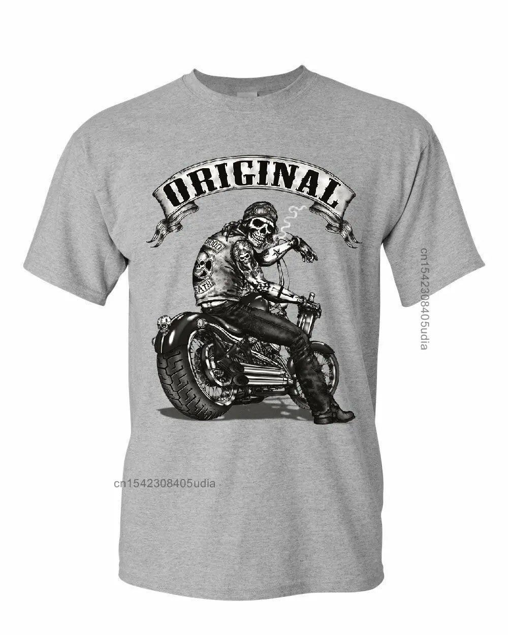 Original Biker Skull T-Shirt
