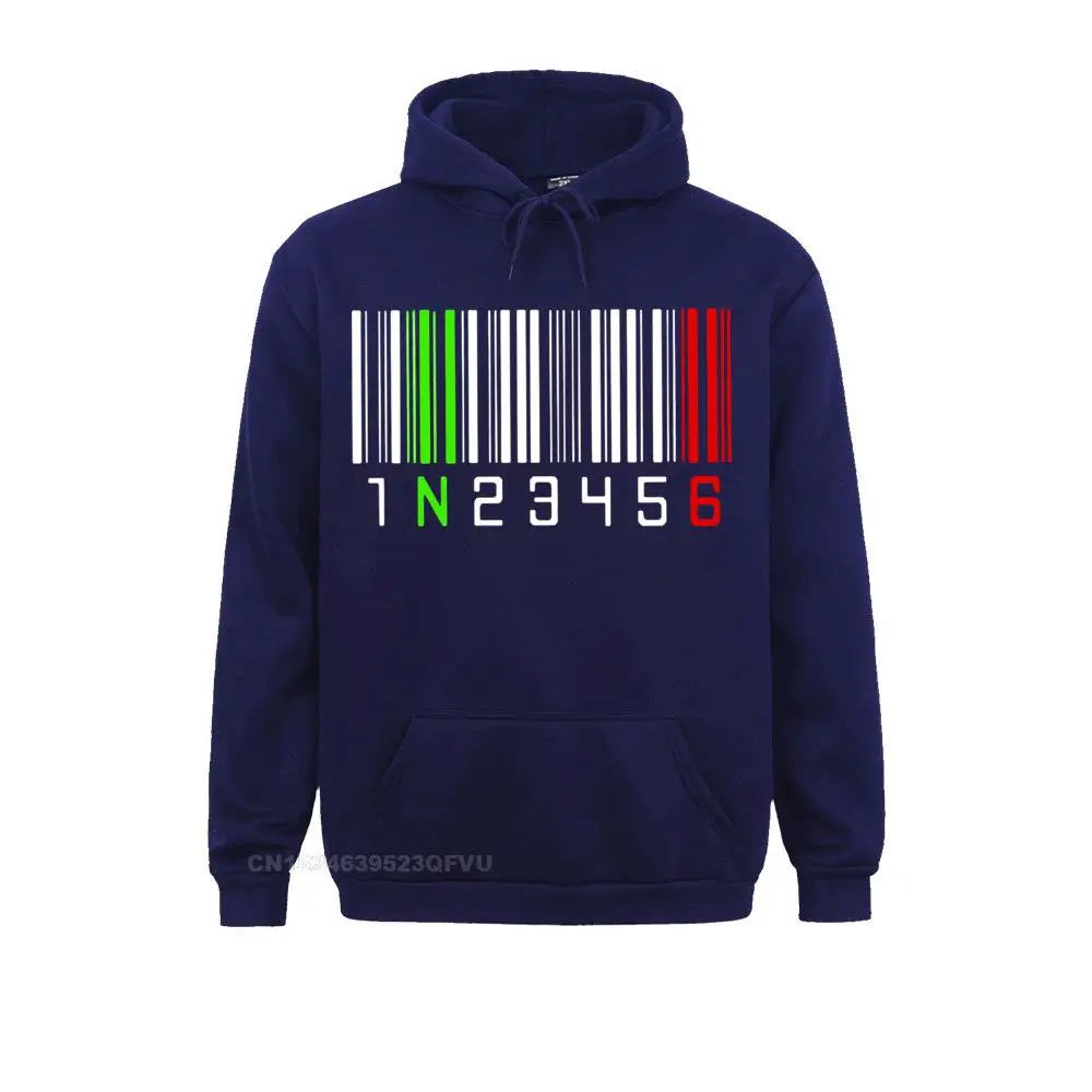 Unisex 1N23456 Motorcycle Gear Sweater