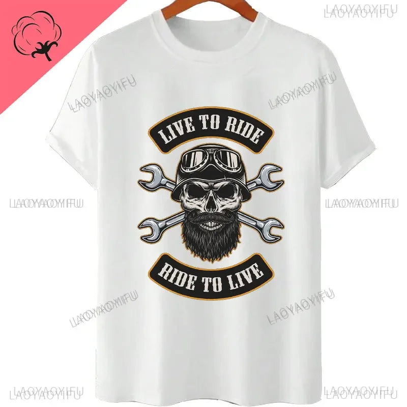 Old Biker & Live to Ride Shirts