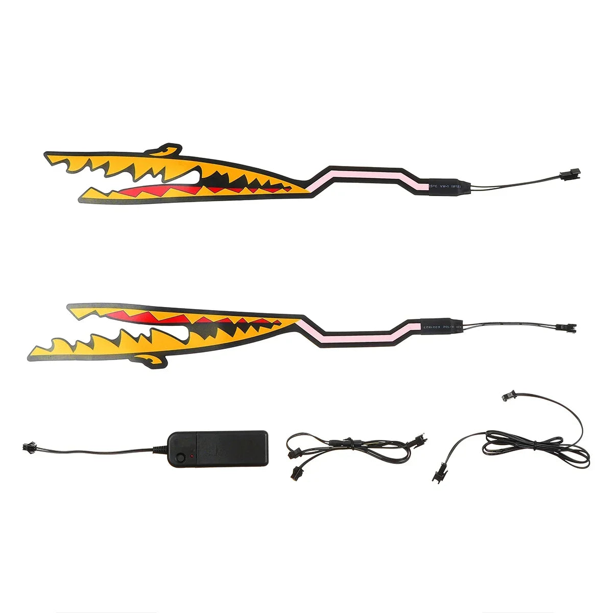 2-in-1 LED Night Shark Helmet