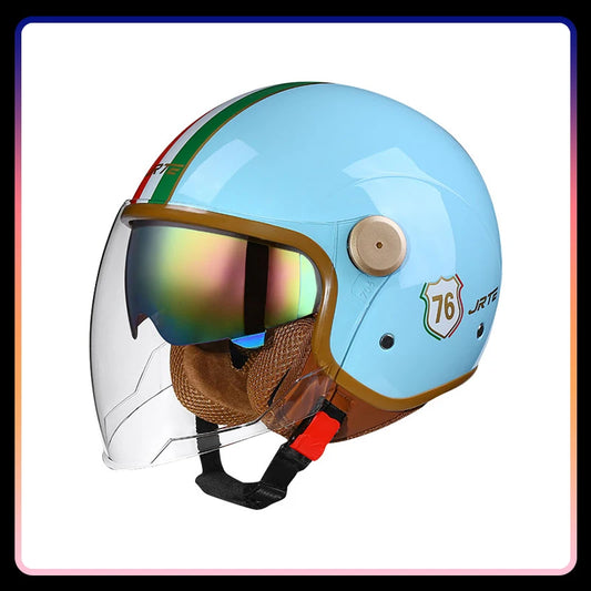 High Quality Retro Open Face Helmet