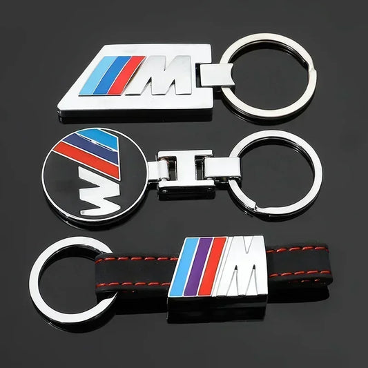 M Metal Premium Keychain