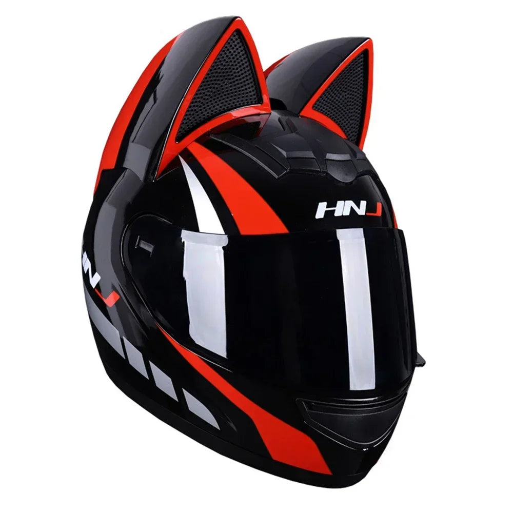 Cat Ear Motorcycle Helmet