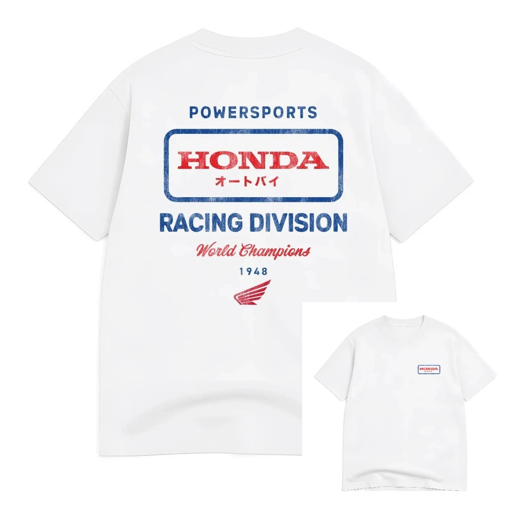 Retro-Motorrad-T-Shirt