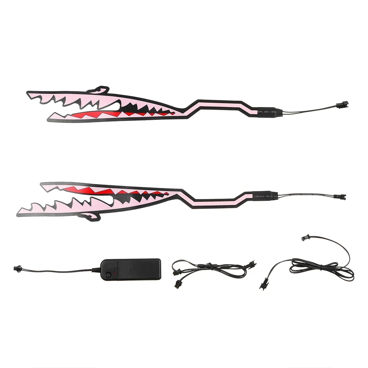 2-in-1 LED Night Shark Helmet