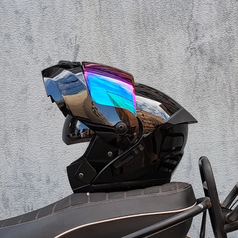 Modular Flip Motorcycle Helmet