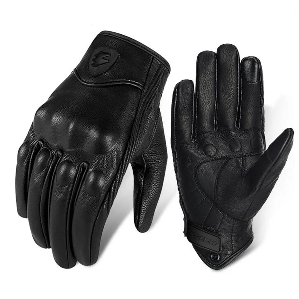 Motorcycle Leather Gloves
