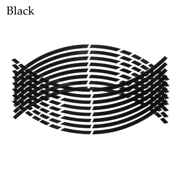 Motorcycle Wheel Stickers Decal