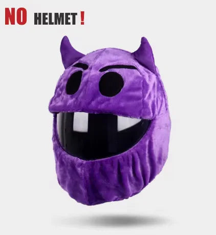 Full Helmet Cover Cartoon Plush