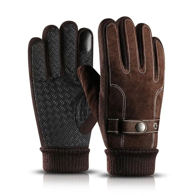 Guanti caldi non slip moto