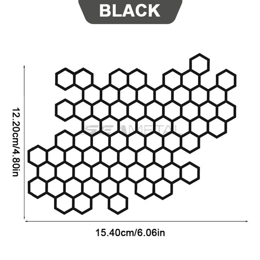 Autocollant réfléchissant en nid d'abeille