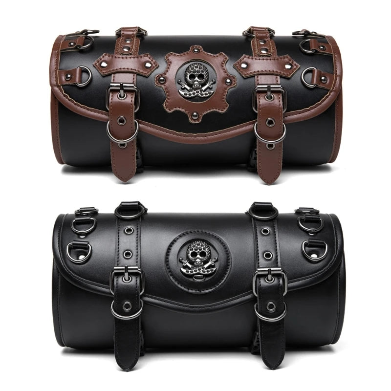 Motorcycle Leather Handlebar Bag
