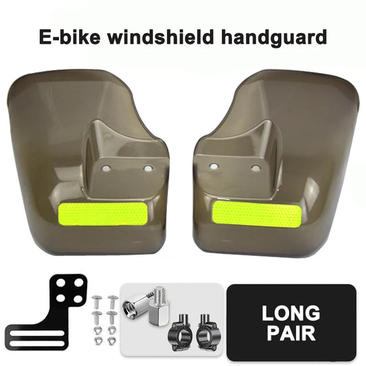 Protezione riflettente per la protezione del manubrio