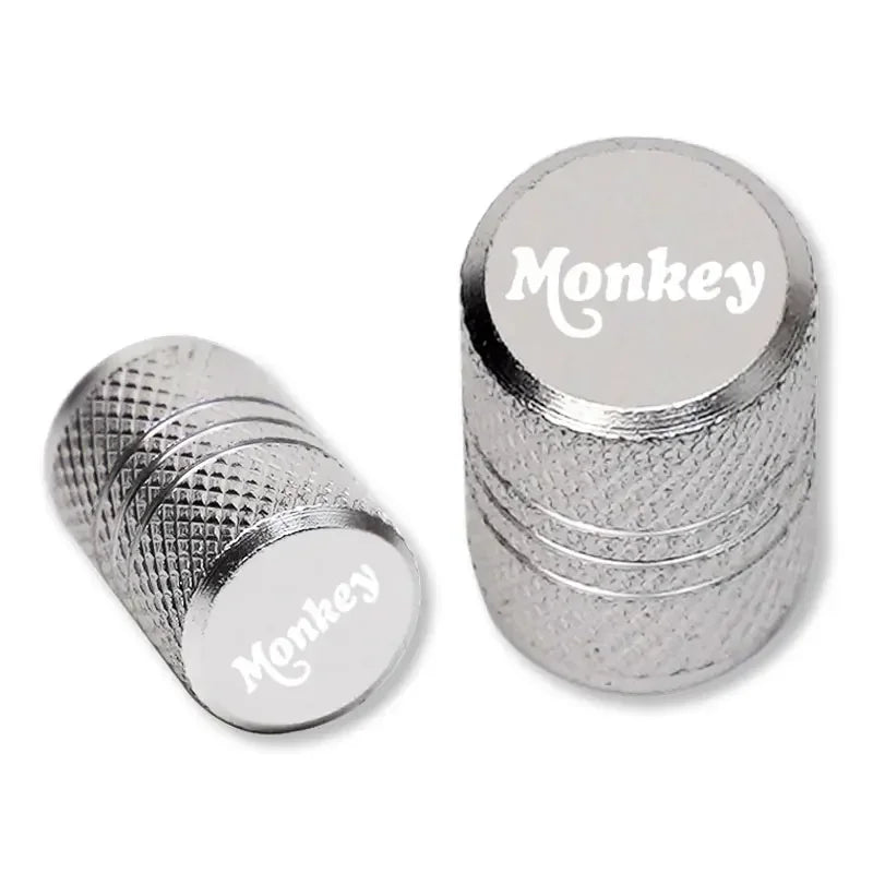 Monkey Motorcycle Valve Caps