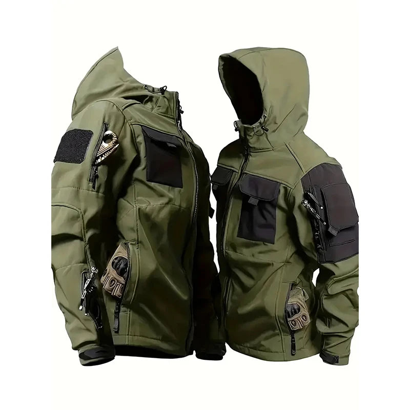 Tactical Waterproof Jacket for Motorcyclists