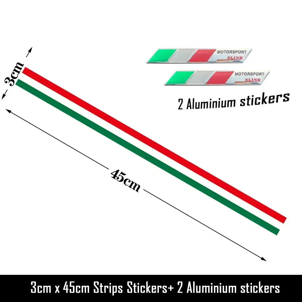Reflective Italy Sticker Decal for Scooter