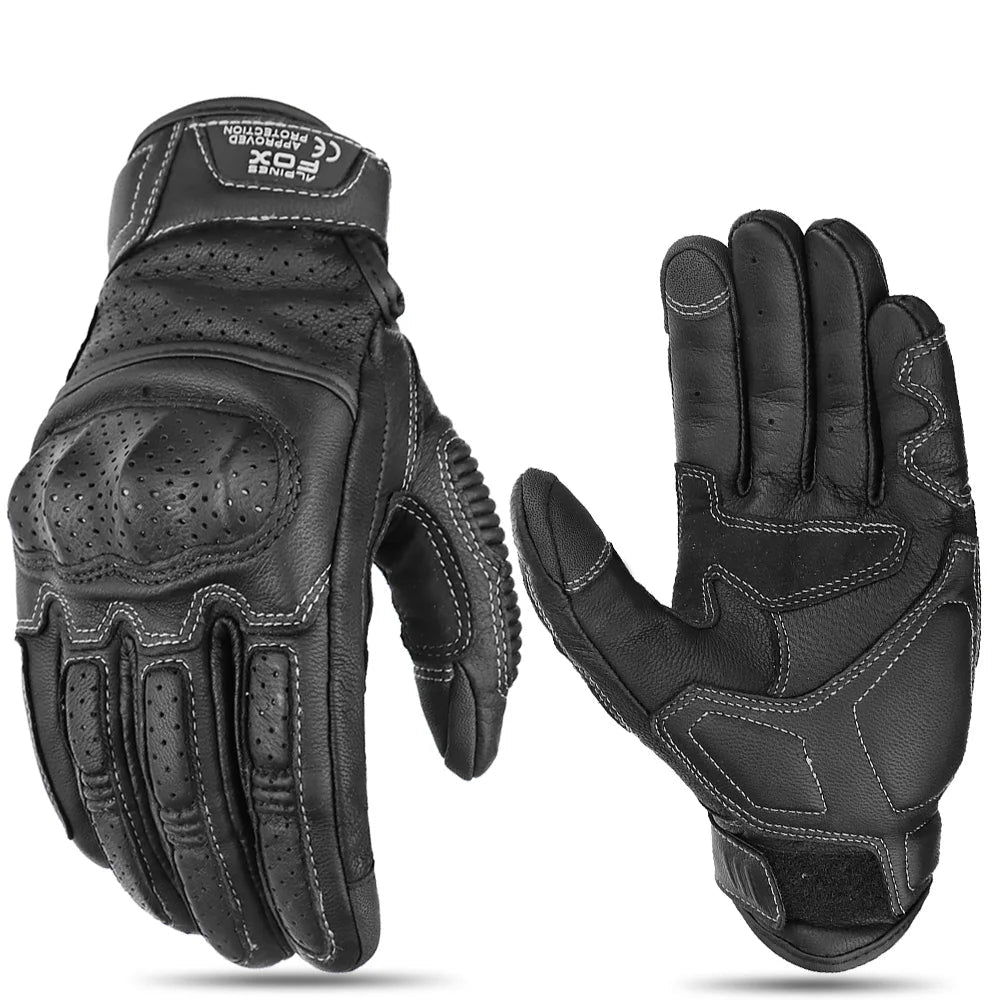 Motorcycle Vintage Riding Gloves