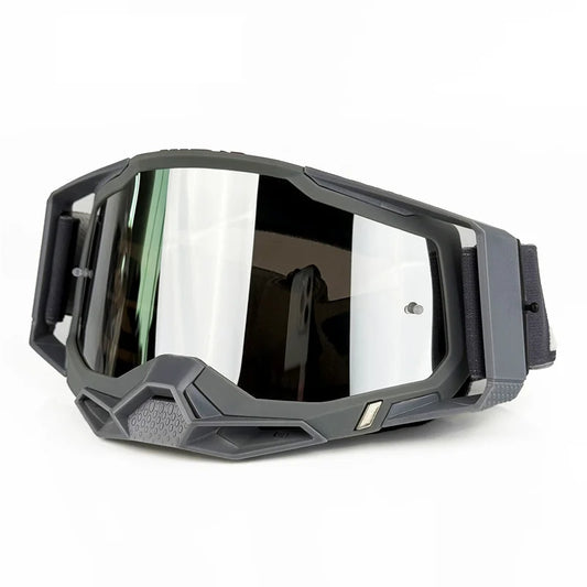 Occhiali da bici sporco