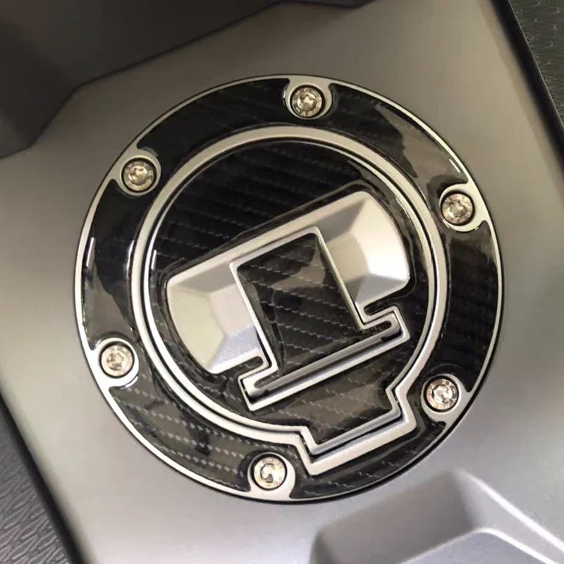 Motorcycle Fuel Tank Cap Protector – Carbon Fiber