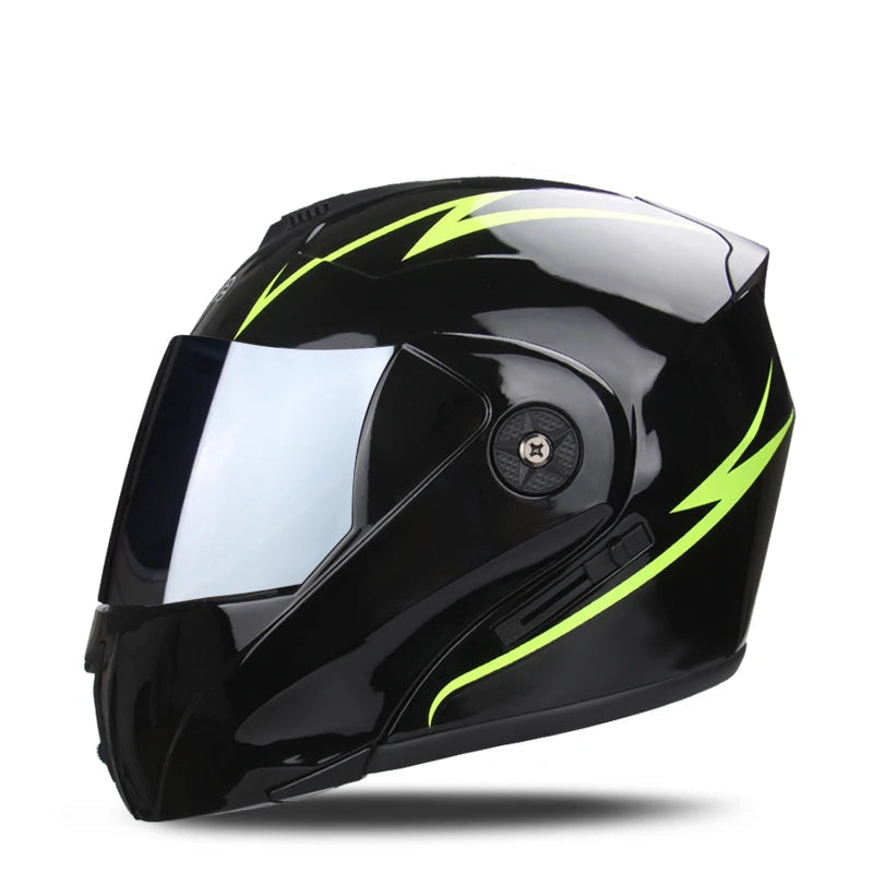 Modular Flip Helmet with Double Lens