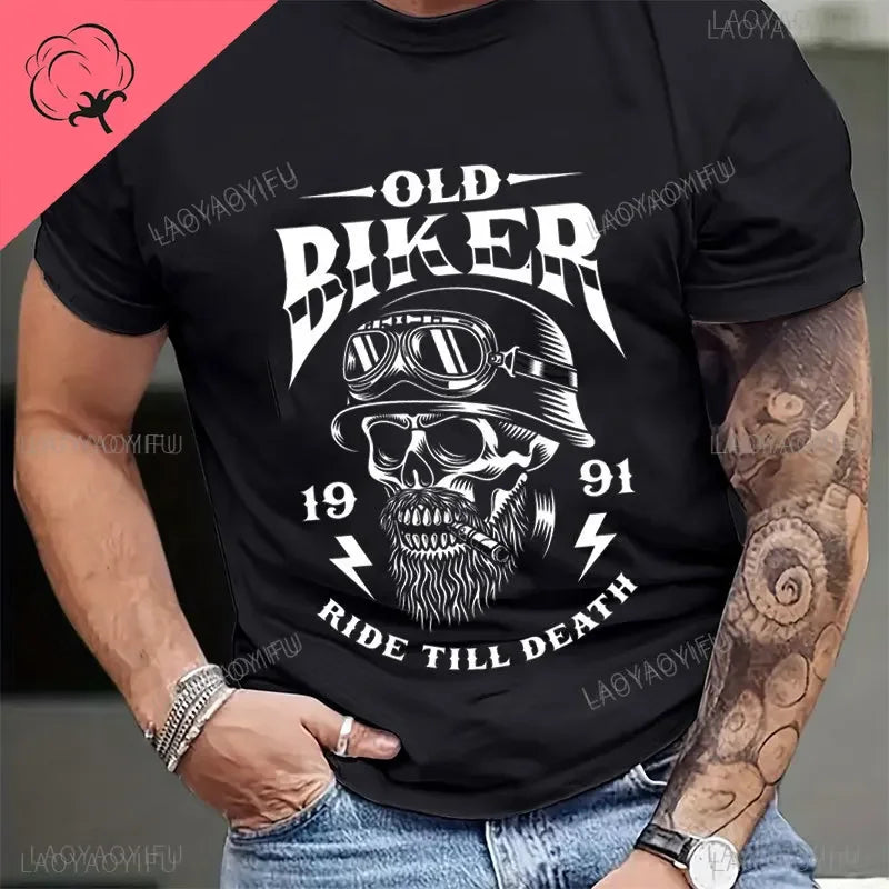 Old Biker & Live to Ride Shirts