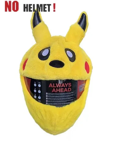 Full Helmet Cover Cartoon Plush