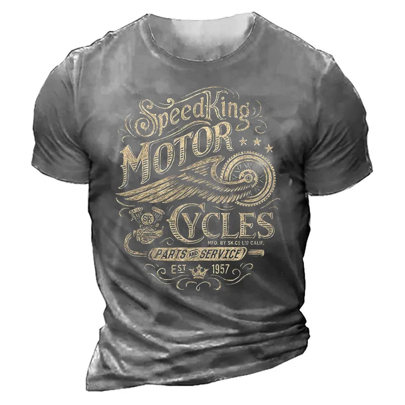 Speed King Motorcycle T-Shirt