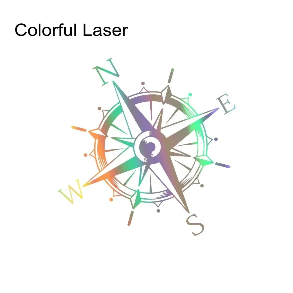 Sticker Compass Adventure