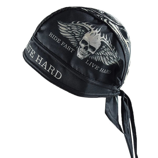 Biker Skull Headwrap