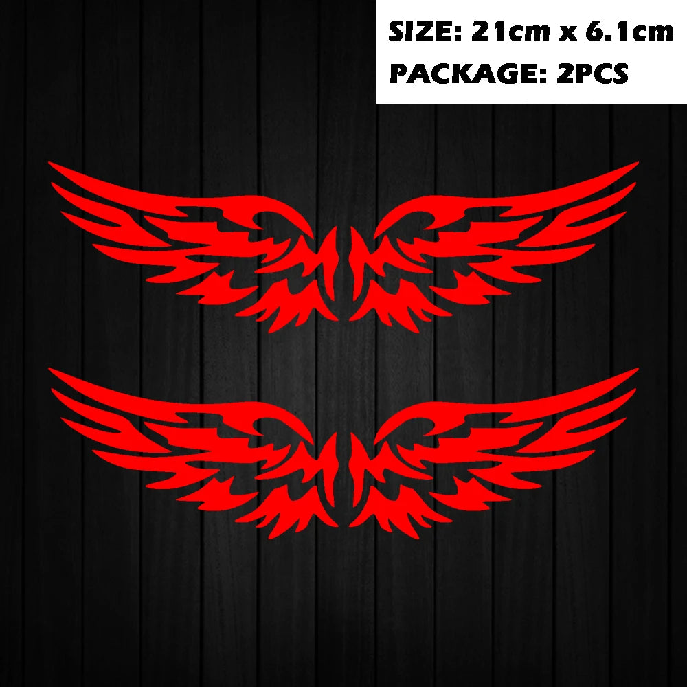 Angel Wings Reflective Sticker for Motorcycles
