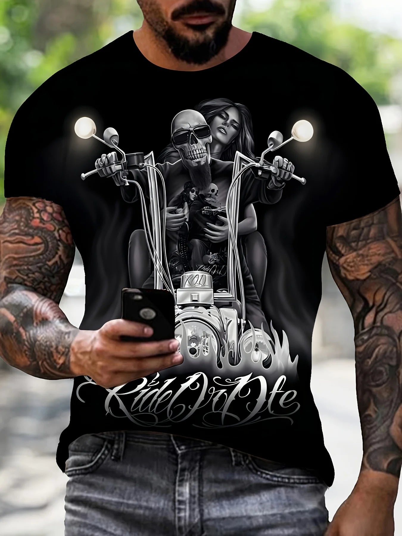 Retro Classic Motorcycle T-Shirt