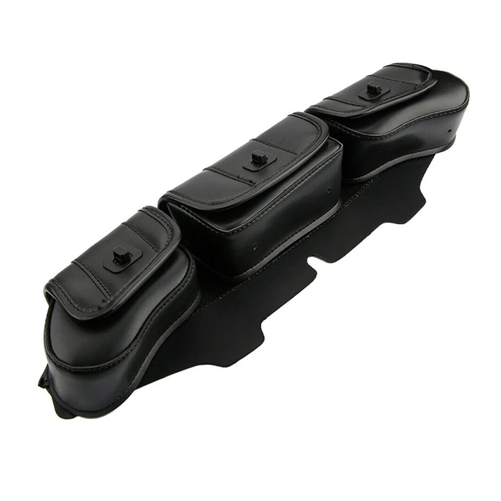 Motorcycle 3-Pocket Windshield Bag