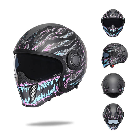 Modular Motorcycle Helmet Full Face