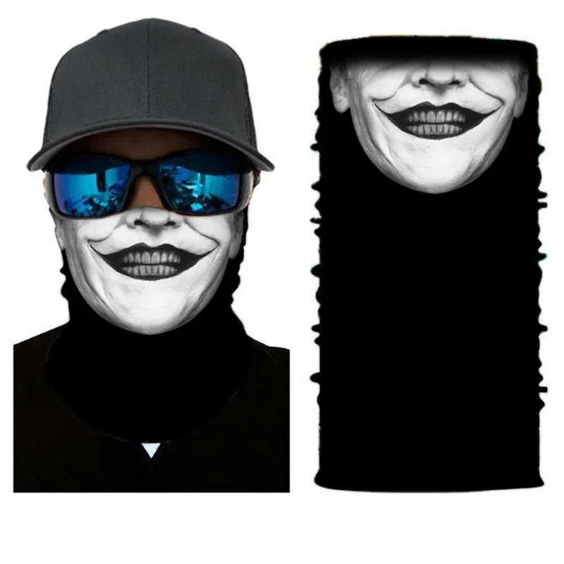 3D Ghost Skull Bandana