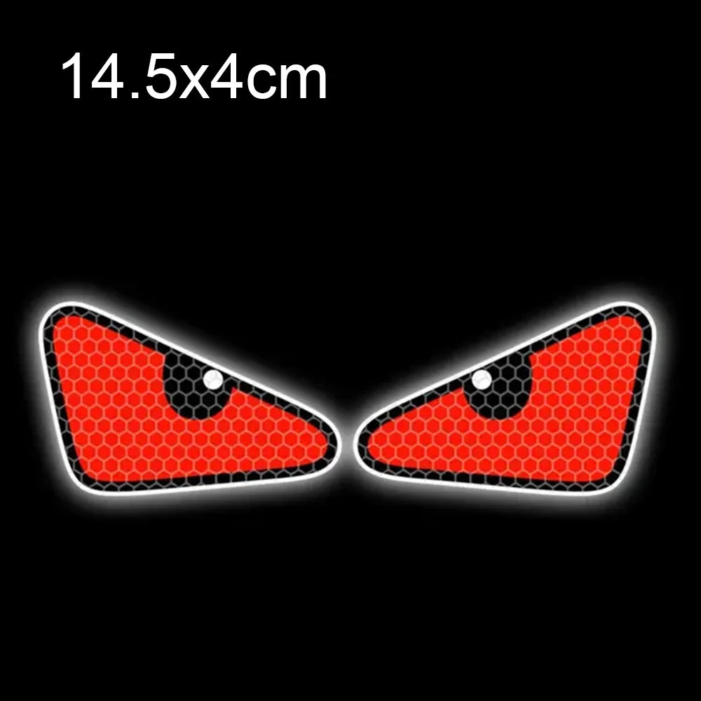 Devil Eyes Motorcycle Stickers