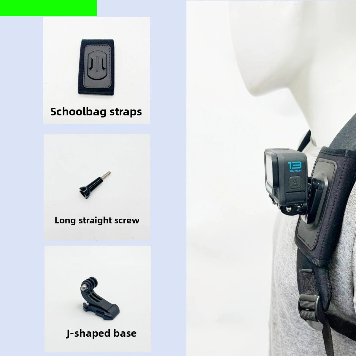 Backpack Strap Mount