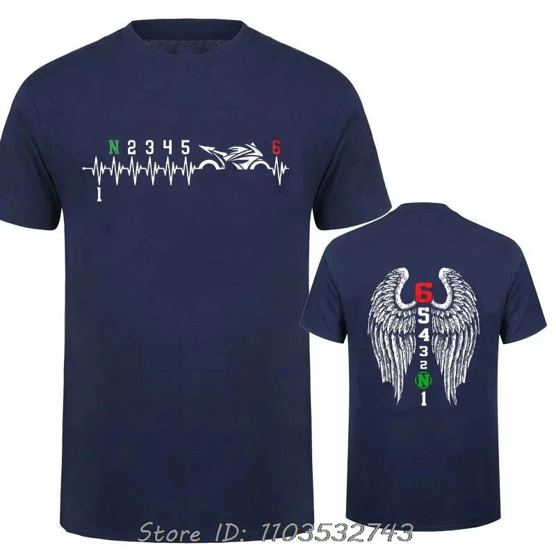 T-shirt 1N23456 Motorcycle Gear Biker