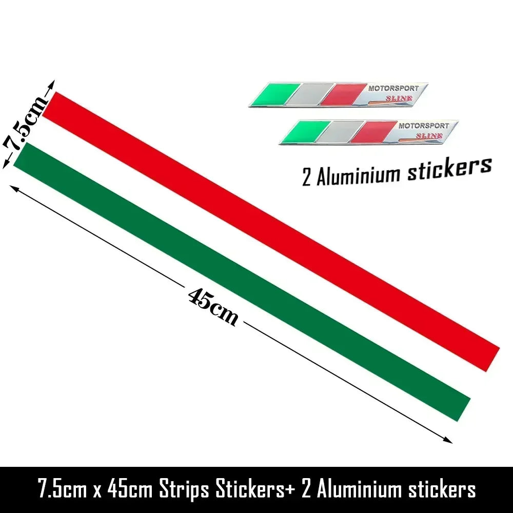 Reflective Italy Sticker Decal for Scooter