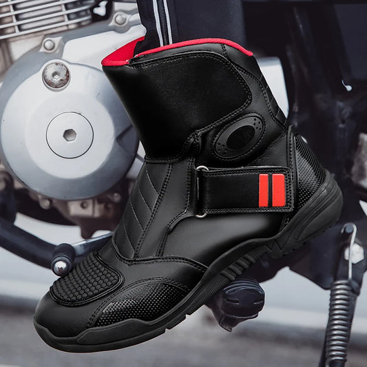 Bottes de moto protectrice pour hommes